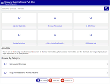 Tablet Screenshot of oceaniclabs.com
